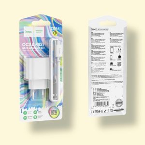 Bộ Sạc HOCO C109A QC3.0 (18W) – 1m ( Micro / Type C )